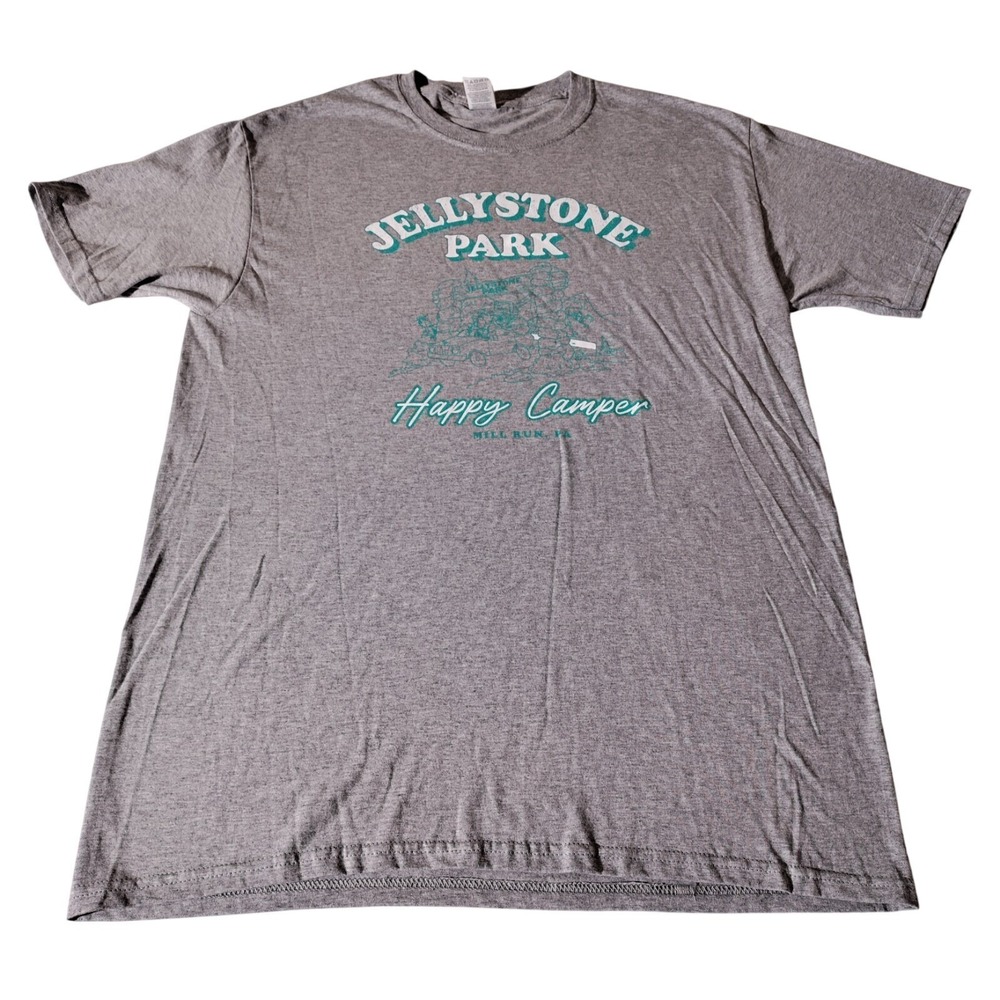 Jelly Stone Park Mill Run PA Gray Top Size Medium Short Sleeve - Imperfect #3